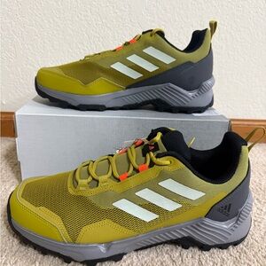 adidas Mens Eastrail 2.0 Outdoor Trekking Shoes GY9217 Hiking Olive Sz 10, 10.5